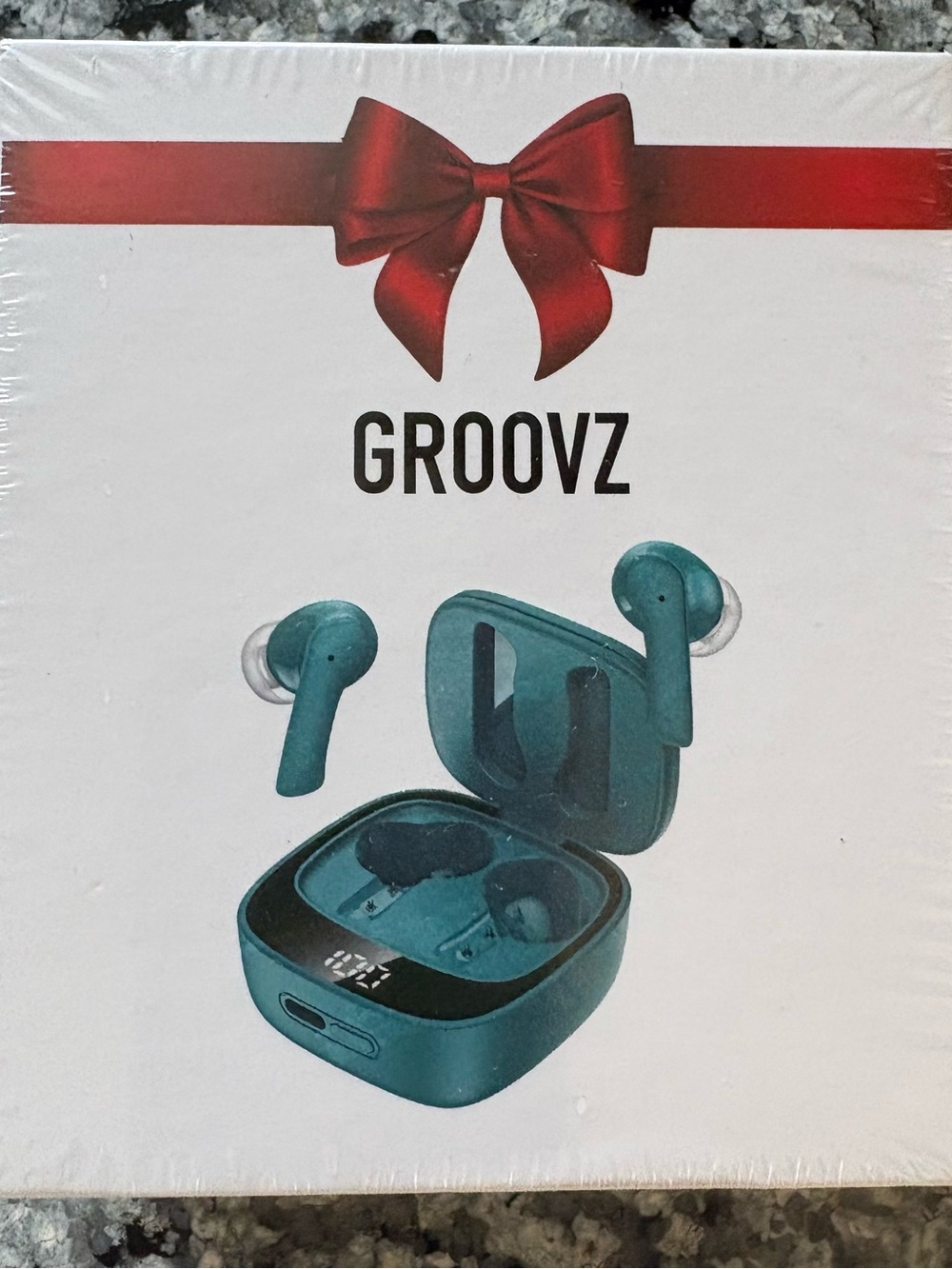Groovz Teal True Wireless Earbuds with Charging Case. Sealed NWT